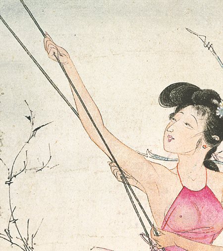 成安-胡也佛的仕女画和最知名的金瓶梅秘戏图